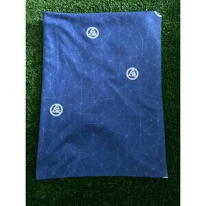 Fleece K2 Neck Gaiter Blue and Black One Size